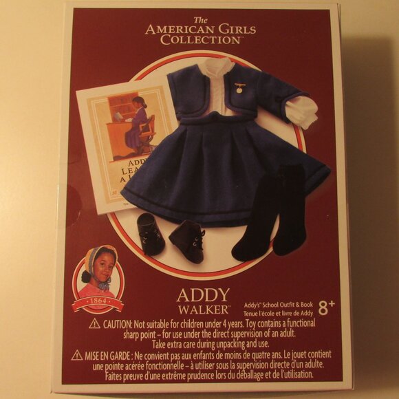 NEW American Girl Addy's School Outfit - Picture 2 of 7